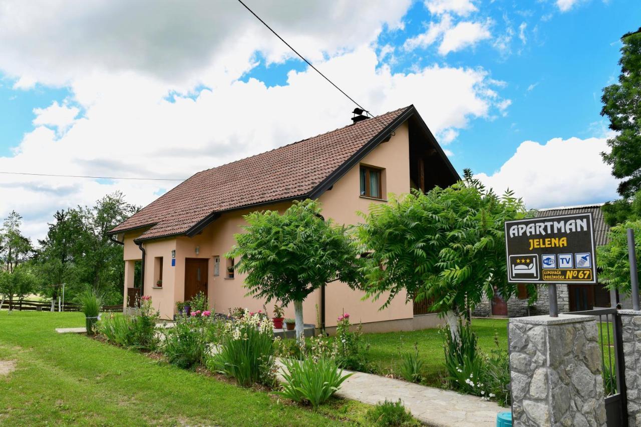 Apartman Jelena Rakovica Exteriér fotografie